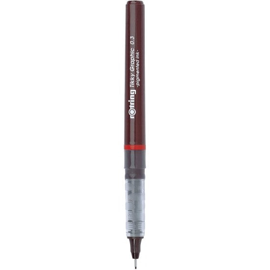Rotring | Graphic Fineliner Pen | Set 3-Piece | Long Life Drawings