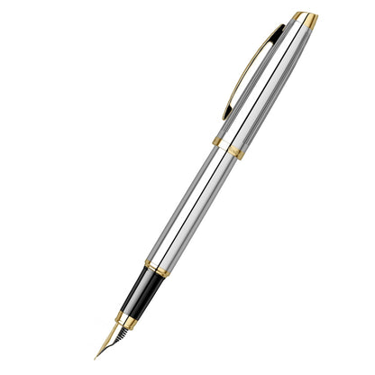 Scrikss | Oscar 39 | Fountain Pen | Chrome-GT- Medium